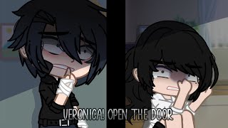 Veronica Open the door please  Gacha club [upl. by Arbma871]