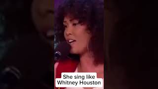 She sing like Whitney Houston [upl. by Asertal]