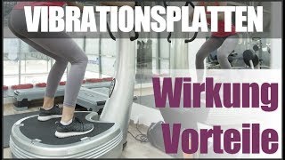 Vibrationsplatte Wirkung und Vorteile [upl. by Riehl302]