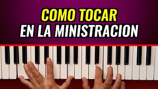 Cómo tocar piano en la ministracion [upl. by Fillander305]