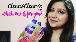 CleanampClear Face Wash  Which one is for you [upl. by Bertold144]