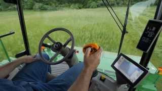 John Deere W235 Windrowers Video [upl. by Demha]