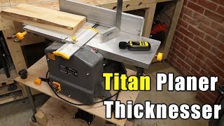 Reviewing the Titan Planer Thicknesser after over 2 Years of use [upl. by Nnaeed]