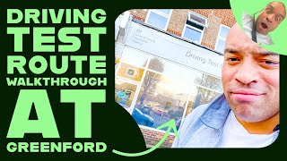 Driving Test Route Walkthrough at Greenford Driving Test Centre [upl. by Narrat]