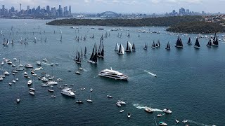 Rolex Sydney Hobart Yacht Race 2023 – Race Start [upl. by Almund]