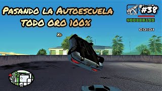 Como Pasar La AUTOESCUELA Con Oro NA MENTIRA Pero Nada De Bronce  GTA San Andreas [upl. by Natanhoj]