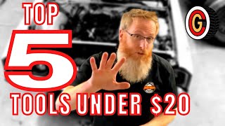 TOP 5 Must Have Mechanics Tools Under 20 [upl. by Arawaj]