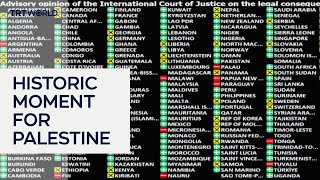 When UNGA overwhelmingly voted to call on Israel to end its illegal occupation of Palestine [upl. by Nylirem395]