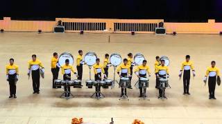 Horwang Drumline  1st Junior Stand Still Div TDC 2013 [upl. by Kong809]