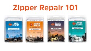 How to Fix a Broken Zipper Zipper Repair 101  Learn to repair your own zipper [upl. by Howie]