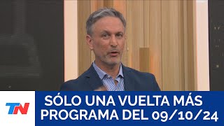 SÓLO UNA VUELTA MÁS Programa completo del 09102024 [upl. by Ehcor]