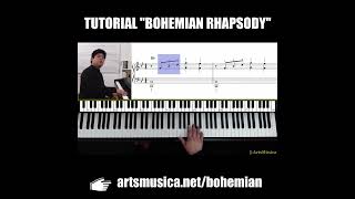 Bohemian Rhapsody  Tutorial para piano [upl. by Hairu]