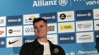 Jakob Ingebrigtsen 1 before 2024 Brussels p4 [upl. by Klemperer816]