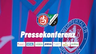 Pressekonferenz nach Wuppertaler SV  SV Rödinghausen  Regionalliga 2223 [upl. by Nowtna551]