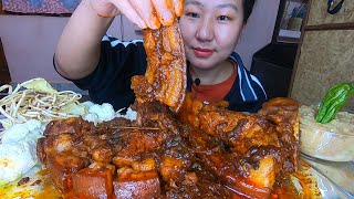 Pork Curry And Mashed Potato Mukbang [upl. by Pellegrini778]