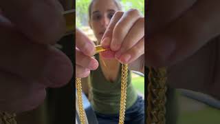 6mm Miami Cuban 14k Gold  Gus Villa Jewelry Review [upl. by Derdlim]