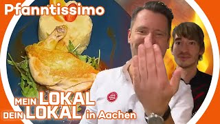 quotDer brennt mir ja die AUGENBRAUEN wegquot🔥 Marc hantiert mit Feuer🍗😳 12  Mein Lokal Dein Lokal [upl. by Eisinger]