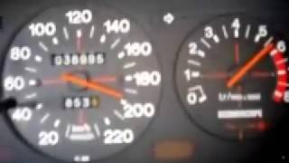 Peugeot 505 GTi vs 406 hdi  max speed [upl. by Curley]