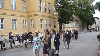 Georg Friedrich von Preussen Prince of Prussia Wedding Applause RomanovPotsdam Sanssouci [upl. by Akenat]