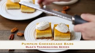 Pumpkin Cheesecake Bars [upl. by Jamieson877]