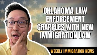 Oklahoma Law Enforcement Grapples with New Immigration Law  US IMMIGRATION NEWS [upl. by Saber780]