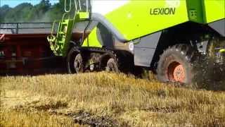 Claas Lexion 750 TTClaas Lexion 450Claas Mega [upl. by Thomasine]