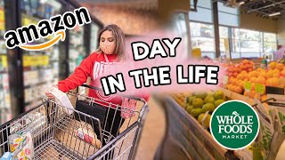 Work Day in My Life as an Amazon Prime Now Shopper Wholefoods  Vlogmas Day 3 [upl. by Archle]