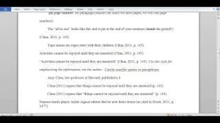 How to do APA intext citations  the quicky version [upl. by Jerrilyn537]