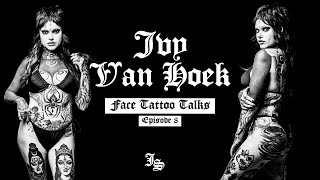 Tattoo Tour with Face and Blackout Tattoos  Face Tattoo Talks ep 8  Ivy Van Hoek tattooartist [upl. by Knut]