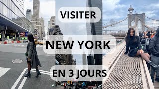 VISITER NEW YORK EN 3 JOURS BONS PLANS ASTUCES NOUVEL AN RESTAURANTS EN 2024 [upl. by Kipp]