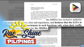 SC pinatitigil ang sariling singleticketing system ng Metro Manila LGUs sa mga mahuhuling [upl. by Akeihsat]