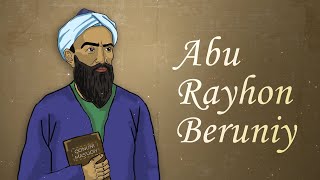 History cartoon animation Abu Rayhon Beruniy  Hayoti va ijodi haqida animatsiyon rolik [upl. by Nylodnarb]