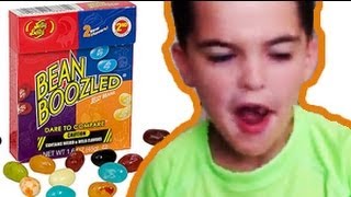 Bean Boozled Jelly Belly Unboxing and Tasting [upl. by Ledniahs]