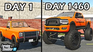 I SPENT 2 MORE YEARS BUILDING A RENTAL BUSINESS WITH 0 AND A TRUCK  Farming Simulator 22 [upl. by Lenno]