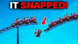 10 HORRIFYING Rollercoaster Accidents You Wont Believe [upl. by Anairotciv]