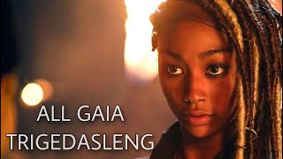 ALL GAIA TRIGEDASLENG THE 100 [upl. by Brom]