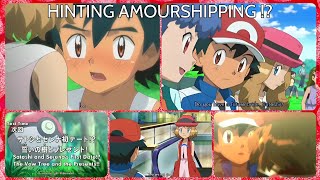 Everytime writers hinting Amourshipping Amourshipping Moments [upl. by Yelsnia]