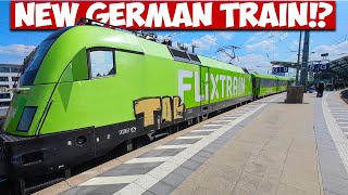 FLIXTRAIN  How Good is this German Train [upl. by Baptlsta]