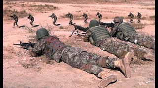 Afghan National Army Commandos training at Camp Morehead Afghanistan [upl. by Peg]