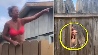 Worst Neighbors From Hell Caught On Camera [upl. by Oralia]