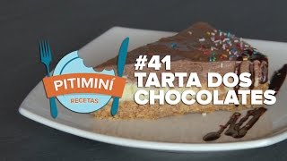 Tarta dos chocolates con galletas muy fácil y sin horno [upl. by Philippine]