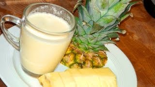 Pina Colada Cocktail ohne Alkohol  Drink Rezept von einfachKochen [upl. by Moritz]