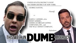 This Week in DUMBmocracy Buffoon vs Buffoon Santos SUES Kimmel For Copyright Infringement amp FRAUD [upl. by Marjie]