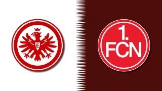 EINTRACHT FRANKFURT gegen 1 FC NÜRNBERG der CEFTalk Saison 1213 21 Spieltag [upl. by Eloisa]