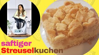 saftiger Apfelkuchen mit Streusel  Kuchen backen leicht gemacht  StayHome and cook WithMe [upl. by Pergrim]