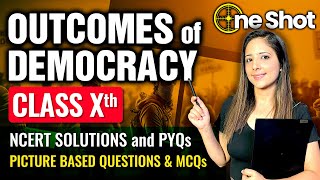 Outcomes of Democracy One Shot Civics  Class 10 Social Science NCERT Explanation By Reema Maam [upl. by Carpet]