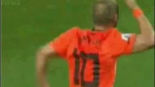 Jack van Gelder 21 Goal of Sneijder against Brazil [upl. by Meensat]