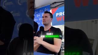 Why COLLEGE is a “SCAM”⁉️✅❌ charliekirk debate [upl. by Anola134]