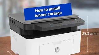 how to install tonner cartage HP 136A136W 136NW138FNW [upl. by Ardrey]