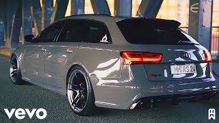 Night Lovell  Trees Of The Valley Bass Boosted Audi RS6 Showtime [upl. by Jabon]